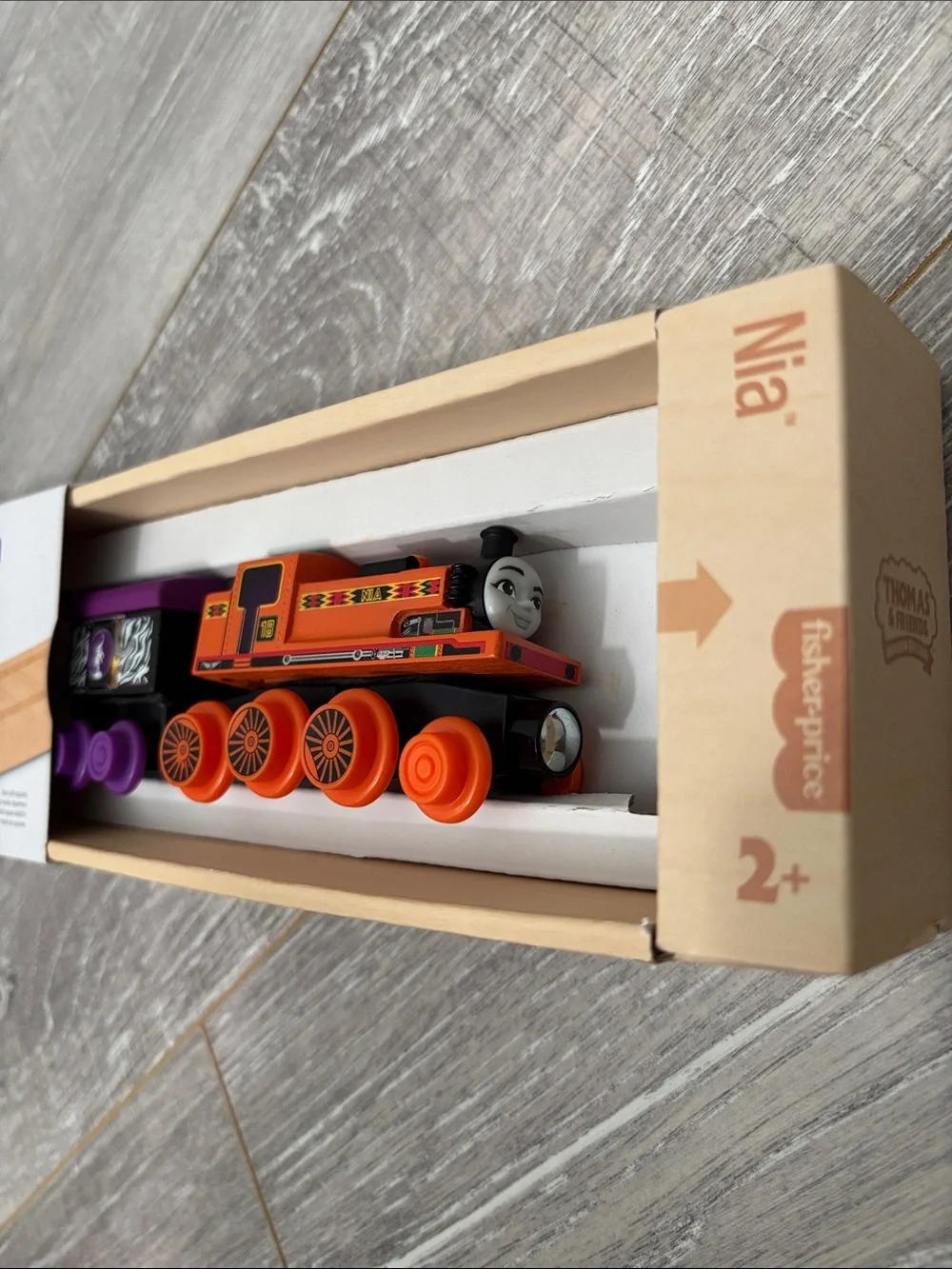 HTF! NIB Wooden Nia & Tender HBK23 - Thomas & Friends